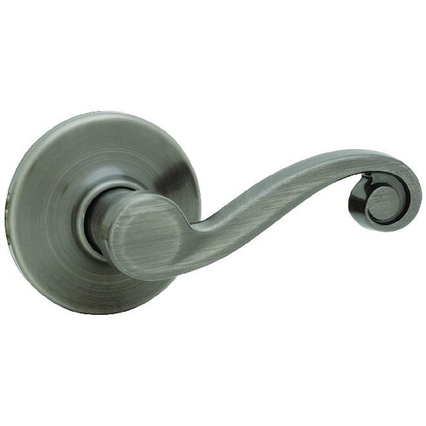 Kwikset Lido Half Dummy Lever, Satin Nickel Blackened 788LLRH-15A - main